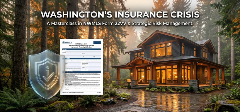 Navigating Washington's Insurance Crisis: A Masterclass in NWMLS Form 22VV and Strategic Risk Management