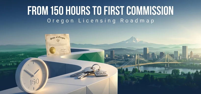 From 150 Hours to First Commission: A Step-by-Step Oregon Licensing Roadmap